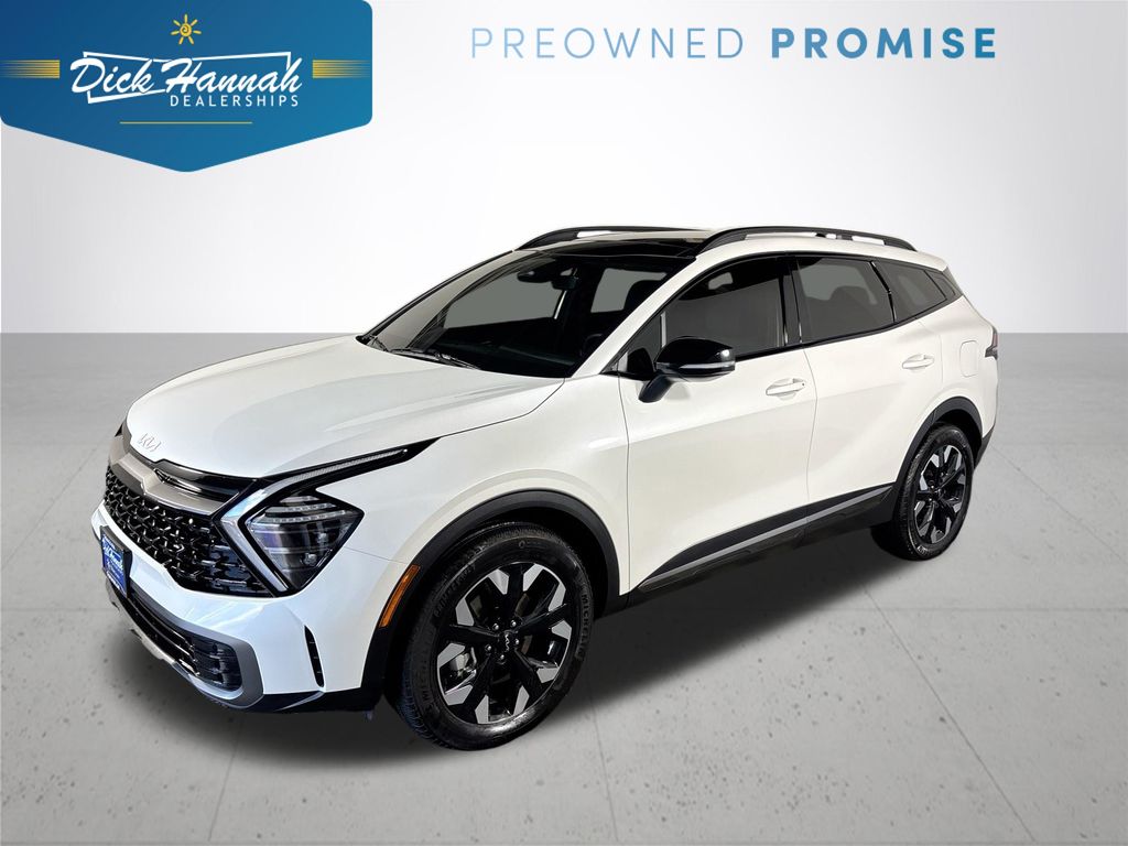 Snow White Pearl 2024 Kia Sportage Hybrid Plug-In X-Line AWD SUV / Crossover All-Wheel Drive 6-Speed Automatic