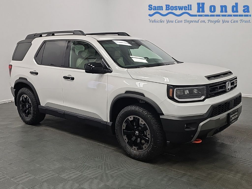 Platinum White Pearl 2026 Honda Passport SUV / Crossover All-Wheel Drive Automatic