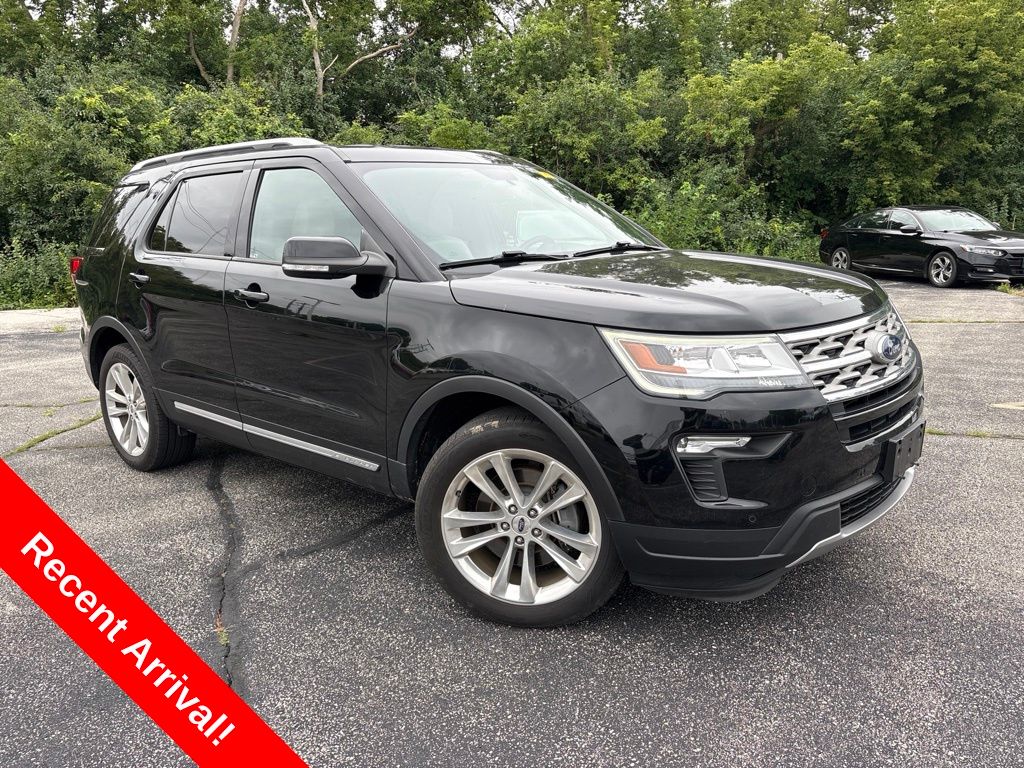 Shadow Black 2018 Ford Explorer SUV / Crossover All-Wheel Drive 6-Speed Automatic