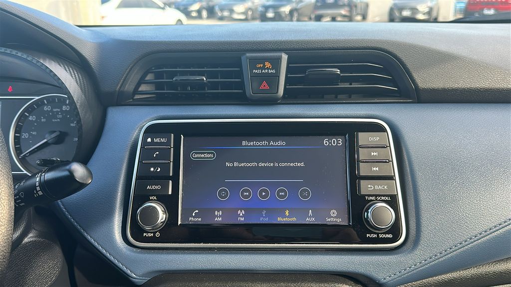 2025 Nissan Versa 1.6 SV White at Wharton Ford
