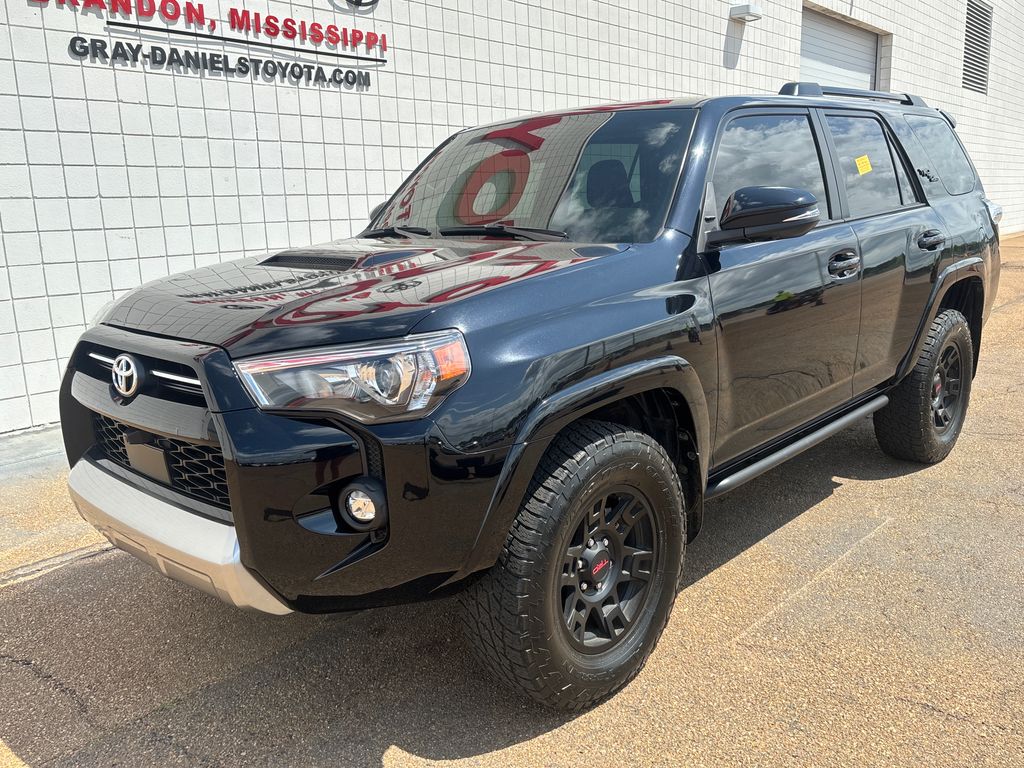 Midnight Black Metallic 2024 Toyota 4Runner TRD Off-Road Premium 4WD SUV / Crossover Four-Wheel Drive 5-Speed Automatic