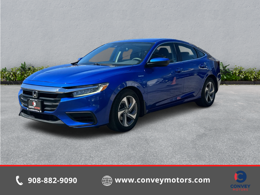 Blue 2020 Honda Insight EX Sedan FWD Sedan Front-Wheel Drive Continuously Variable Transmission