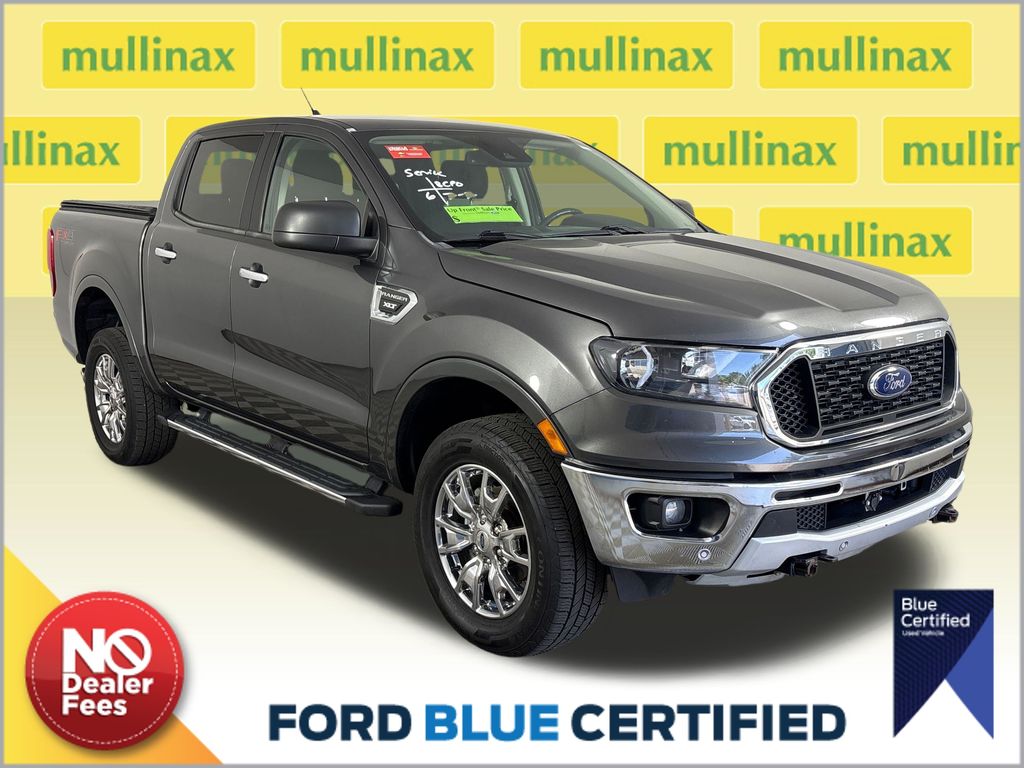 Gray (Magnetic) 2019 Ford Ranger Pickup Truck Four-Wheel Drive Automatic