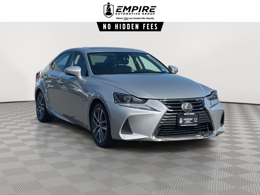 Silver Lining Metallic 2018 Lexus IS 300 RWD Sedan Rear-Wheel Drive Automatic