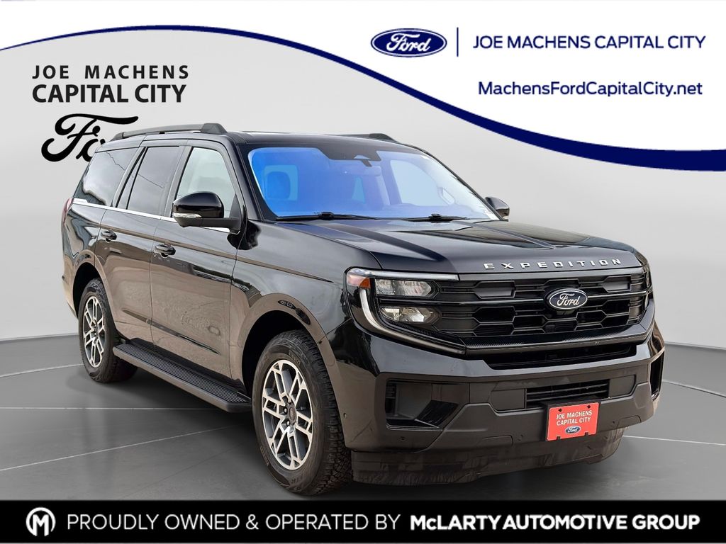 Agate Black Metallic 2025 Ford Expedition SUV / Crossover Four-Wheel Drive Automatic
