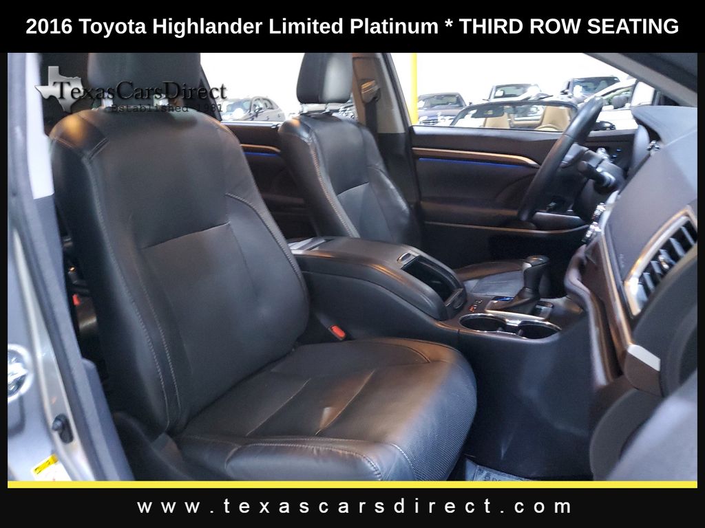 2016 Toyota Highlander Limited Platinum V6 14