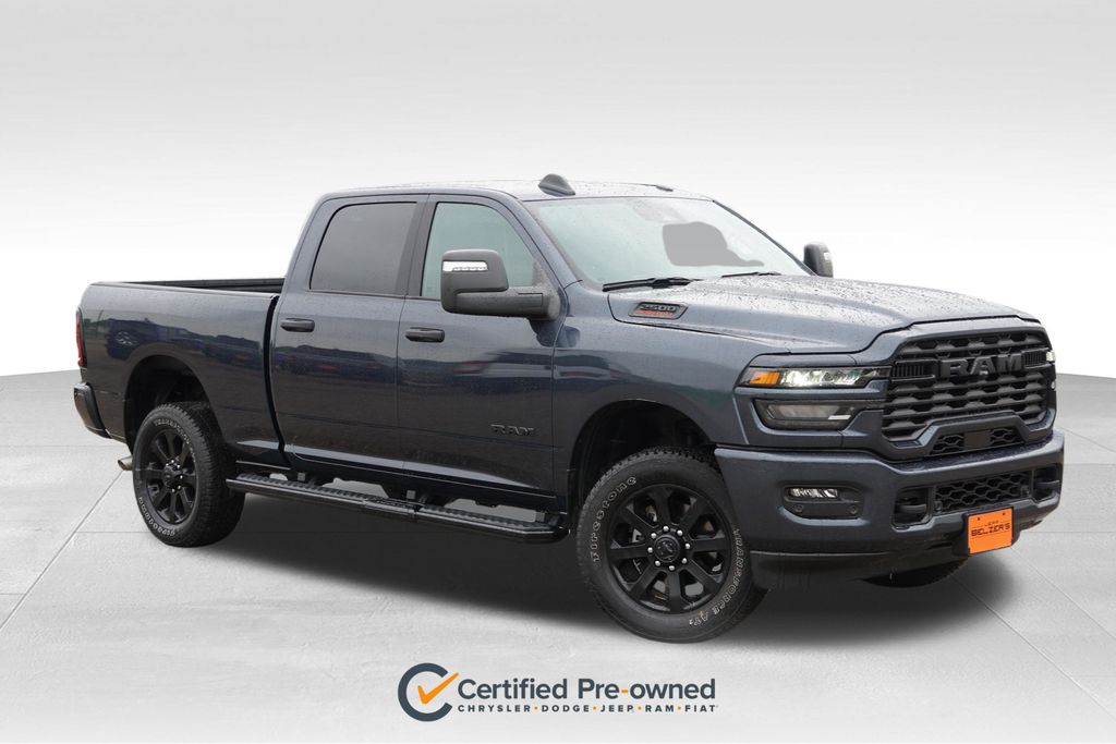 Forged Blue Metallic 2025 RAM 2500 Big Horn Crew Cab 4WD Pickup Truck Four-Wheel Drive 8-Speed Automatic