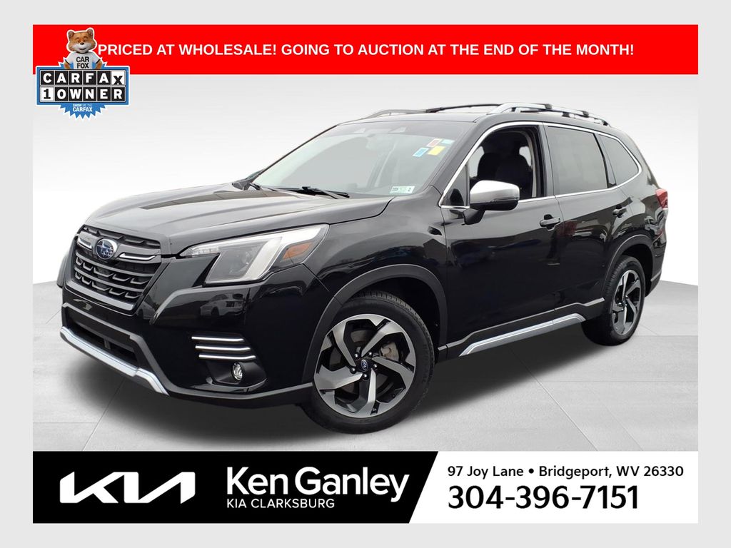 Crystal Black Silica 2024 Subaru Forester Touring Crossover AWD SUV / Crossover All-Wheel Drive Continuously Variable Transmission