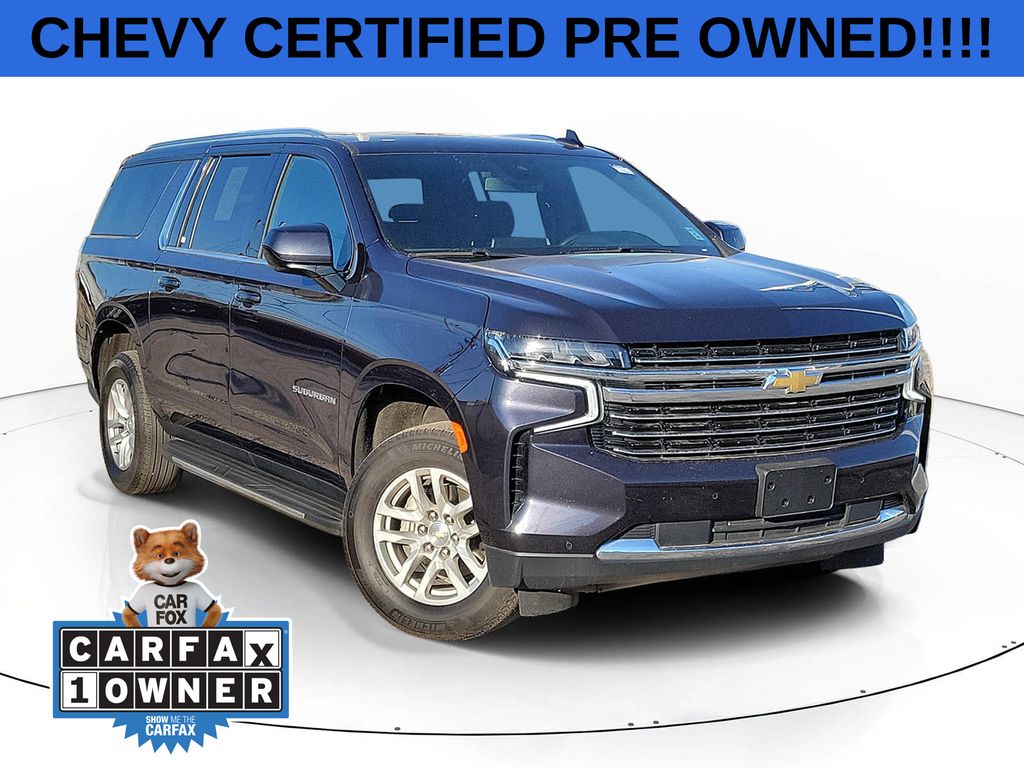 Dark Ash Metallic 2024 Chevrolet Suburban LT 4WD SUV / Crossover Four-Wheel Drive