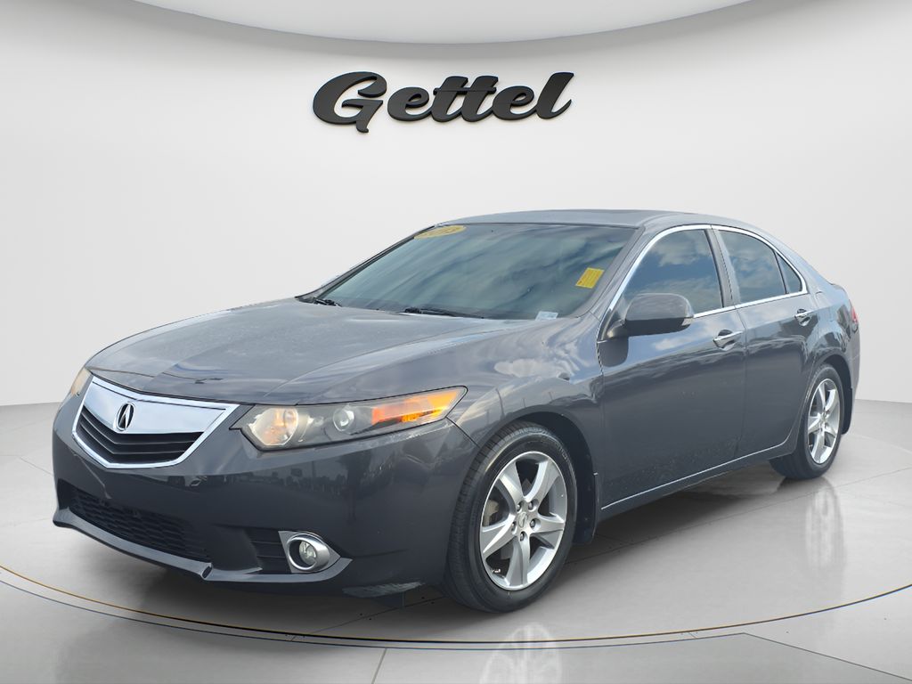 Gray 2013 Acura TSX Sedan FWD with Technology Package Sedan Front-Wheel Drive 5-Speed Automatic