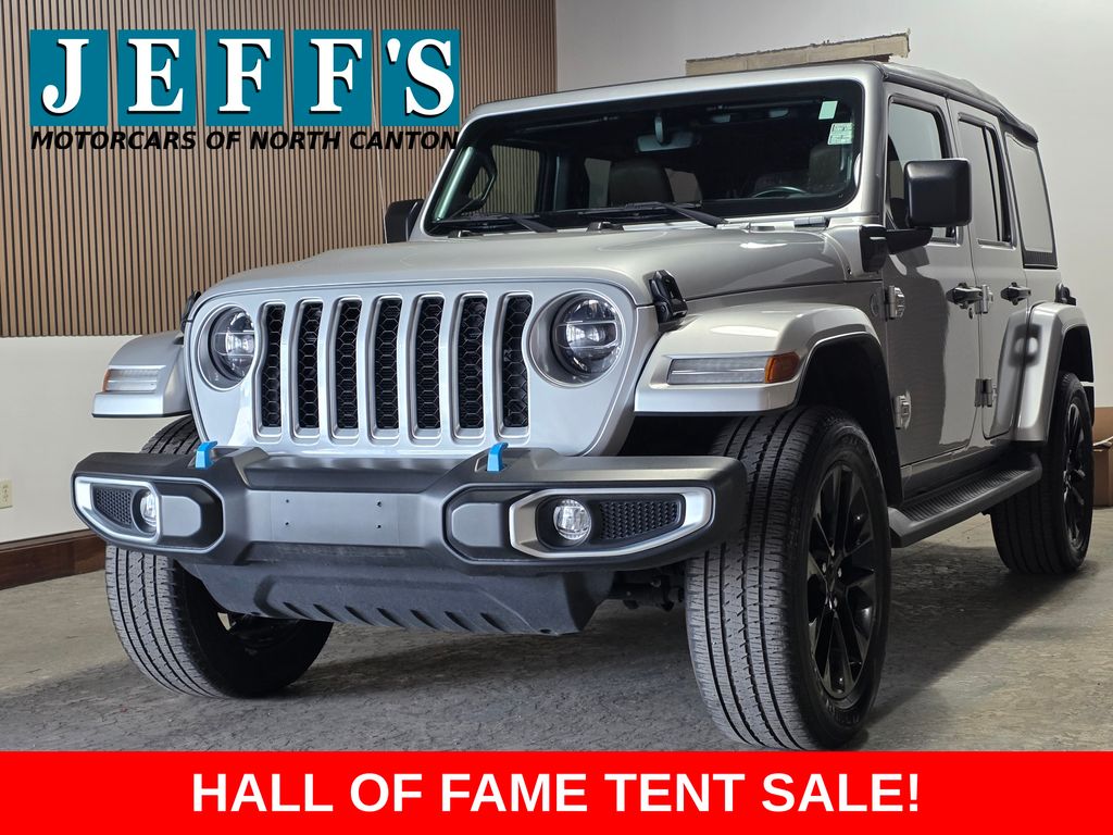Silver Zynith Clearcoat 2022 Jeep Wrangler 4xe SUV / Crossover Four-Wheel Drive 8-Speed Automatic