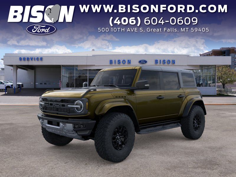 Shelter Green Metallic 2025 Ford Bronco Raptor SUV / Crossover Four-Wheel Drive Automatic