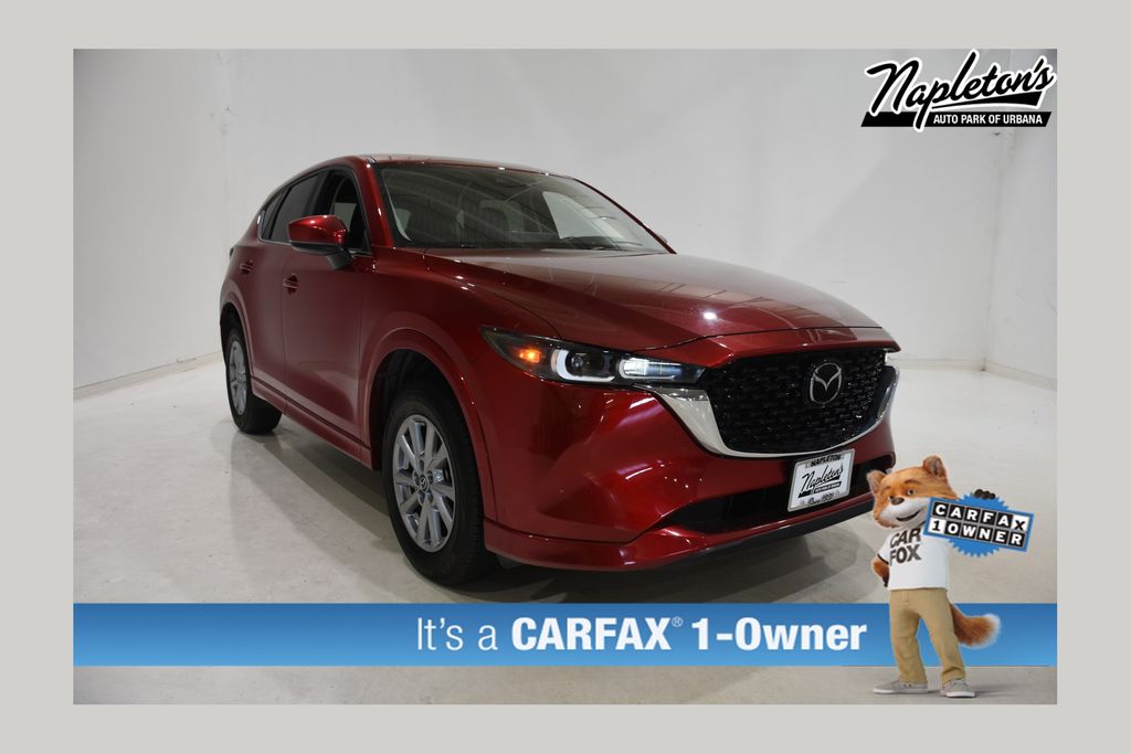 Soul Red Crystal Metallic 2025 Mazda CX-5 2.5 S Preferred AWD SUV / Crossover All-Wheel Drive 6-Speed Automatic