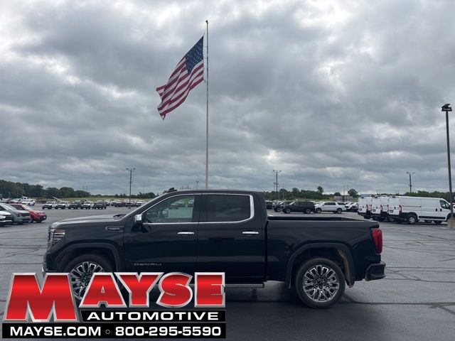 Onyx Black 2023 GMC Sierra 1500 Denali Ultimate Crew Cab 4WD Pickup Truck Four-Wheel Drive Automatic