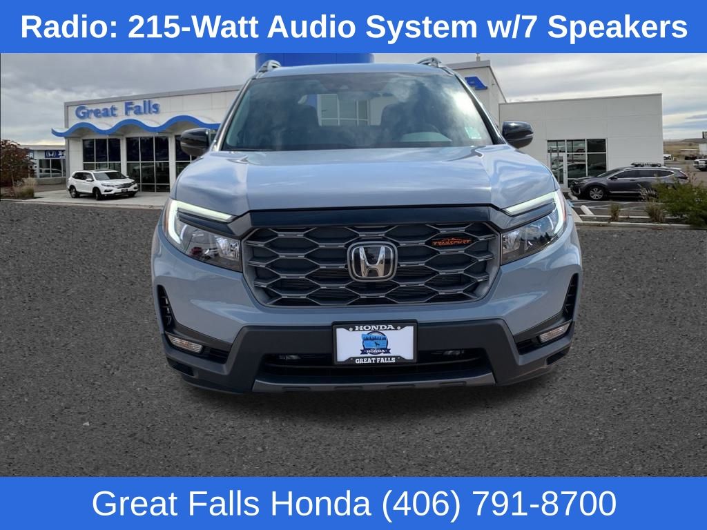 Certified 2023 Honda Passport TrailSport with VIN 5FNYF8H62PB016382 for sale in Great Falls, MT