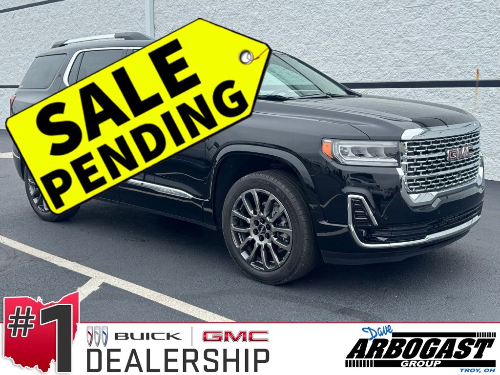 Black (Ebony Twilight Metallic) 2022 GMC Acadia SUV / Crossover Front-Wheel Drive 9-Speed Automatic