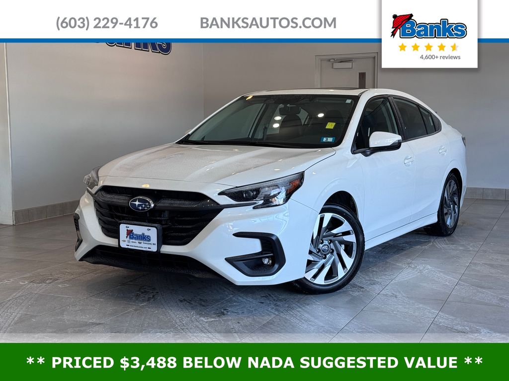 Crystal White Pearl 2025 Subaru Legacy Limited AWD Sedan All-Wheel Drive Continuously Variable Transmission