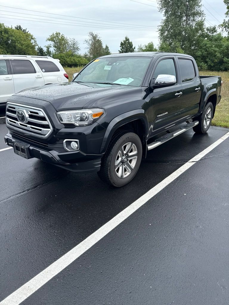 Midnight Black Metallic 2019 Toyota Tacoma Pickup Truck Four-Wheel Drive 6-Speed Automatic