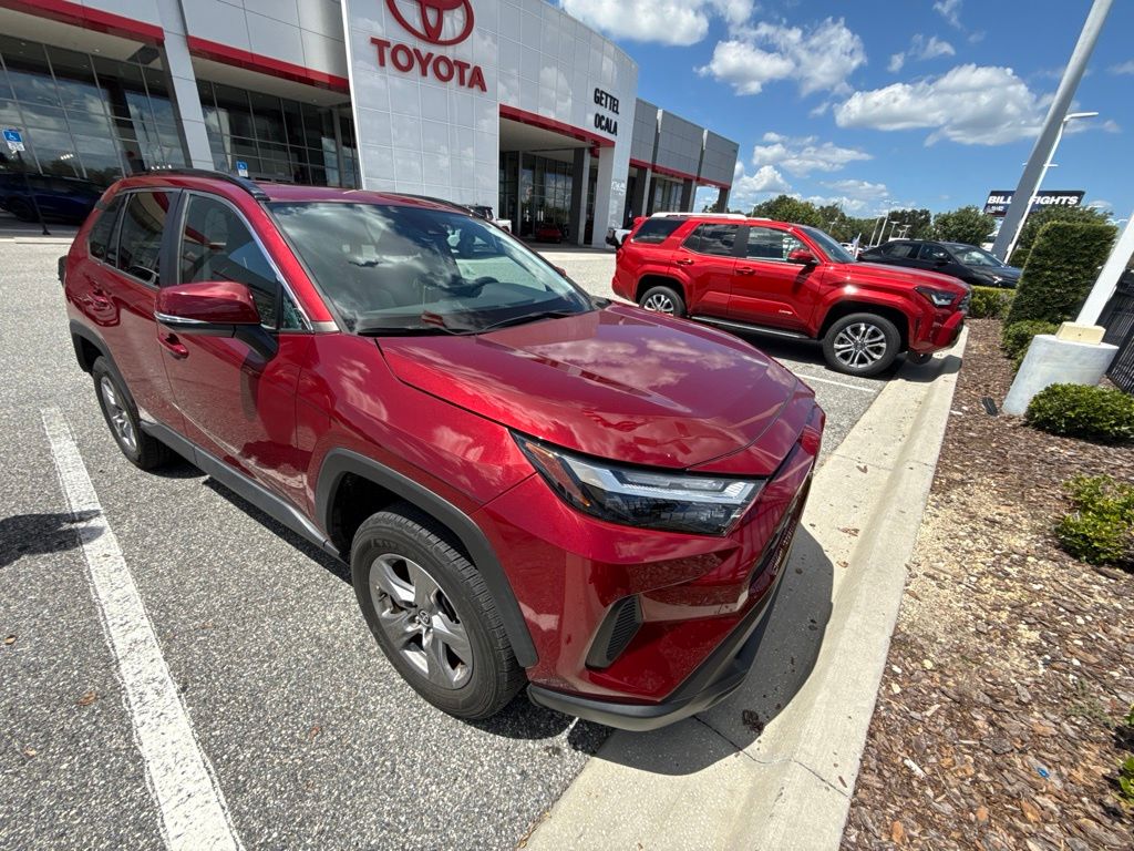 Red (Ruby Flare Pearl) 2023 Toyota RAV4 SUV / Crossover Front-Wheel Drive 8-Speed Automatic