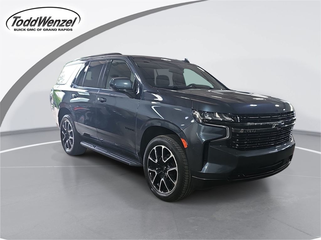 Shadow Gray Metallic 2021 Chevrolet Tahoe SUV / Crossover Four-Wheel Drive 