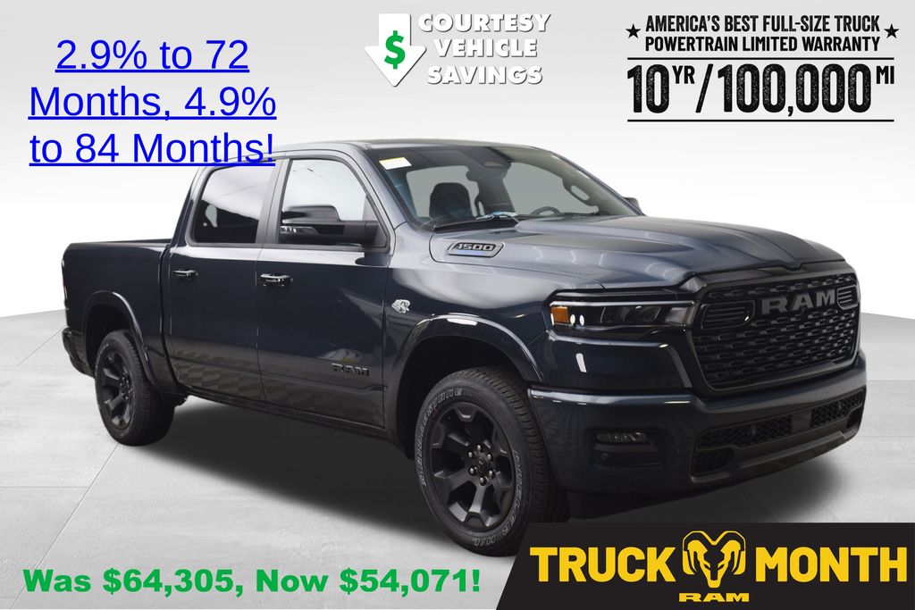 new 2026 Ram 1500 car, priced at $54,071