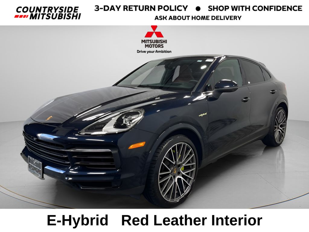 Blue 2022 Porsche Cayenne Coupe AWD Coupe All-Wheel Drive 8-Speed Automatic