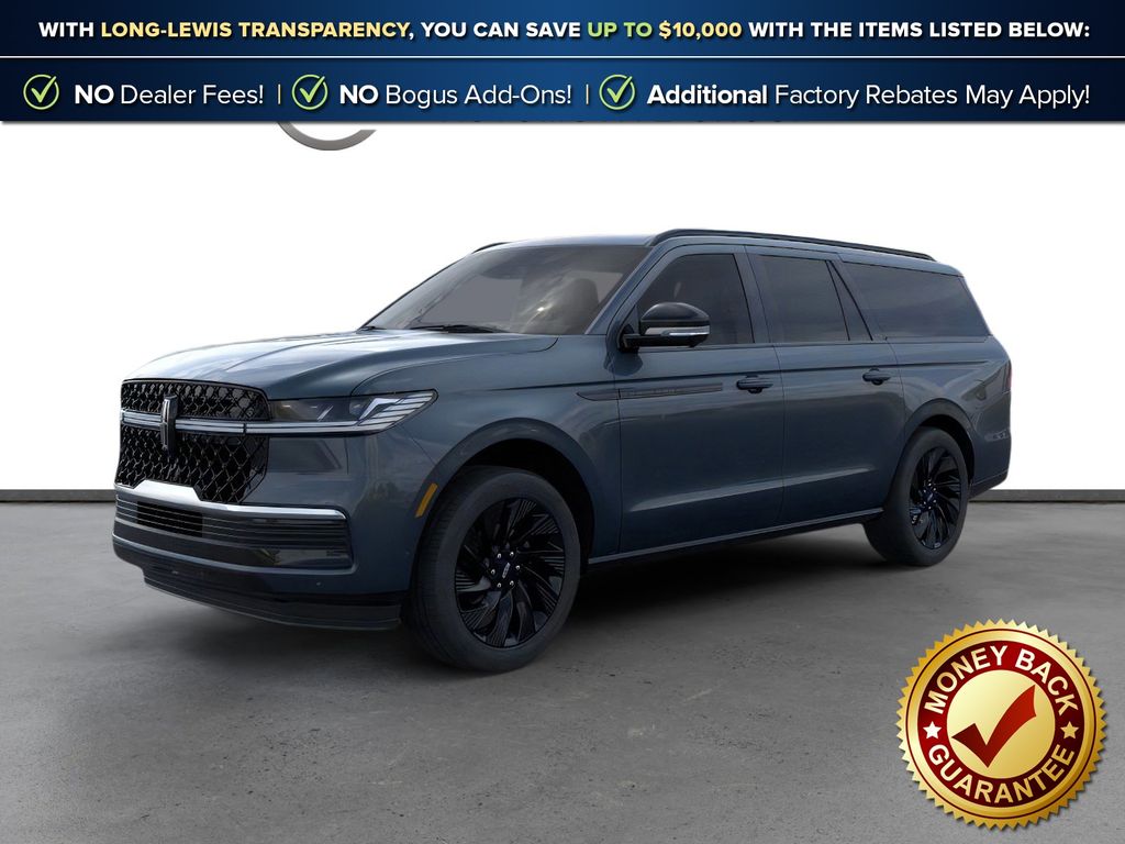 Flight Blue Metallic Clearcoat 2025 Lincoln Navigator SUV / Crossover Four-Wheel Drive Automatic