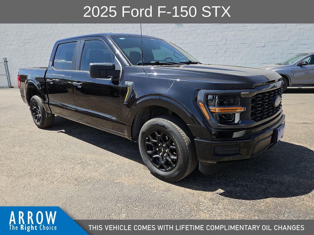 Black Metallic 2025 Ford F-150 Pickup Truck 4X2 Automatic