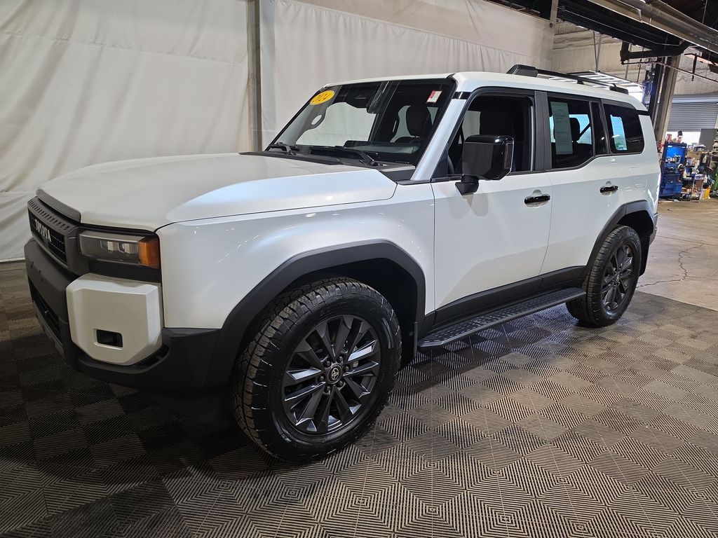 White (Wind Chill Pearl) 2024 Toyota Land Cruiser 4WD SUV / Crossover Four-Wheel Drive 8-Speed Automatic