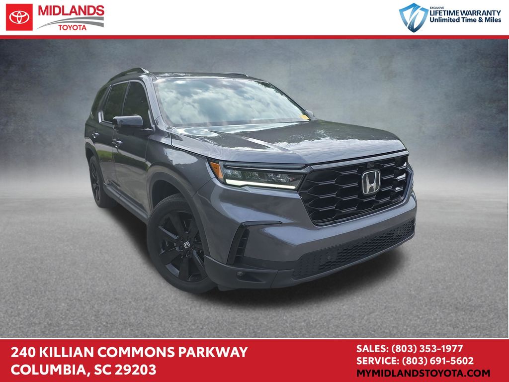 Crystal Black Pearl 2025 Honda Pilot SUV / Crossover All-Wheel Drive Automatic