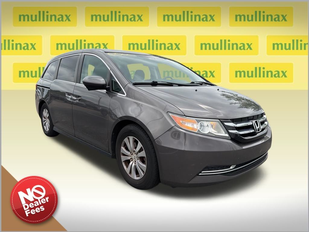 Gray 2015 Honda Odyssey EX-L FWD Minivan Front-Wheel Drive 6-Speed Automatic