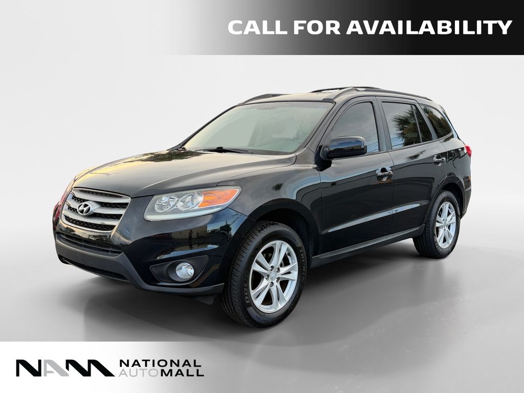 Twilight Black 2012 Hyundai Santa Fe SUV / Crossover Front-Wheel Drive 6-Speed Automatic