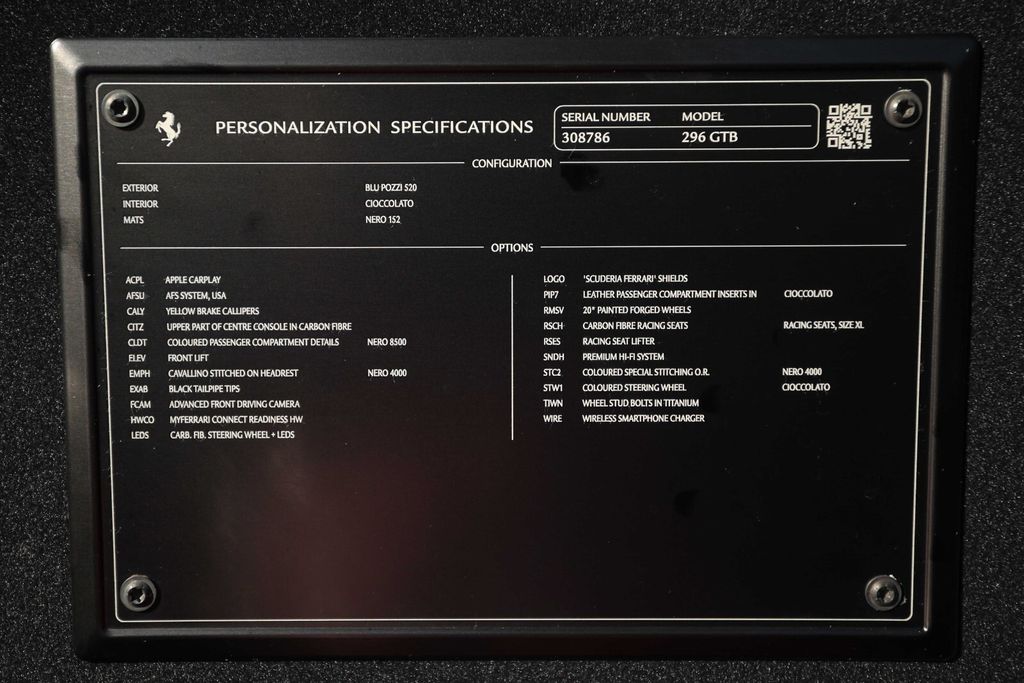 Certified Used 2024 Blue Ferrari Base image 40