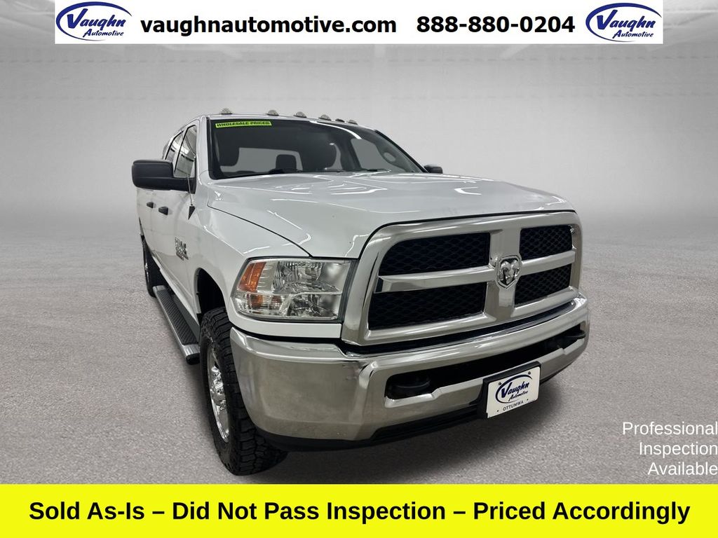 Bright White Clearcoat 2018 RAM 2500 Pickup Truck Four-Wheel Drive 6-Speed Automatic