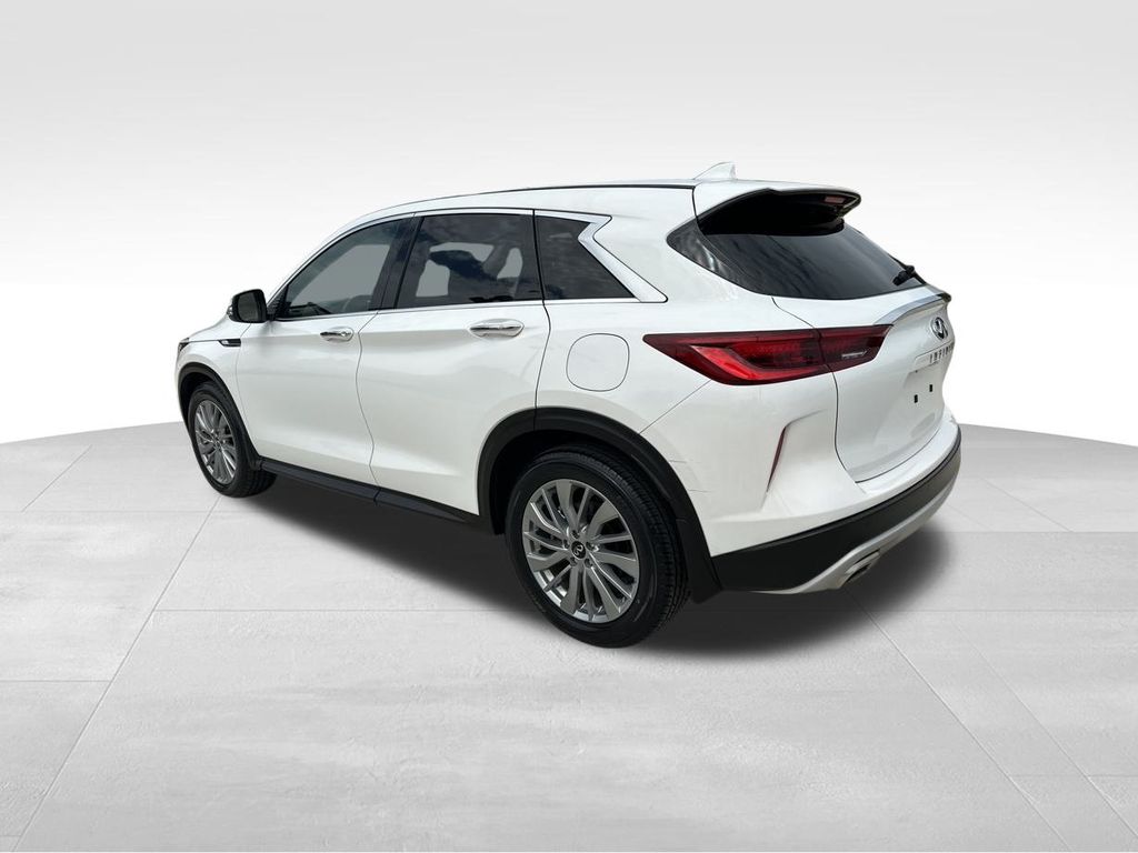 2023 Lunar White INFINITI QX50 PURE FWD SUV