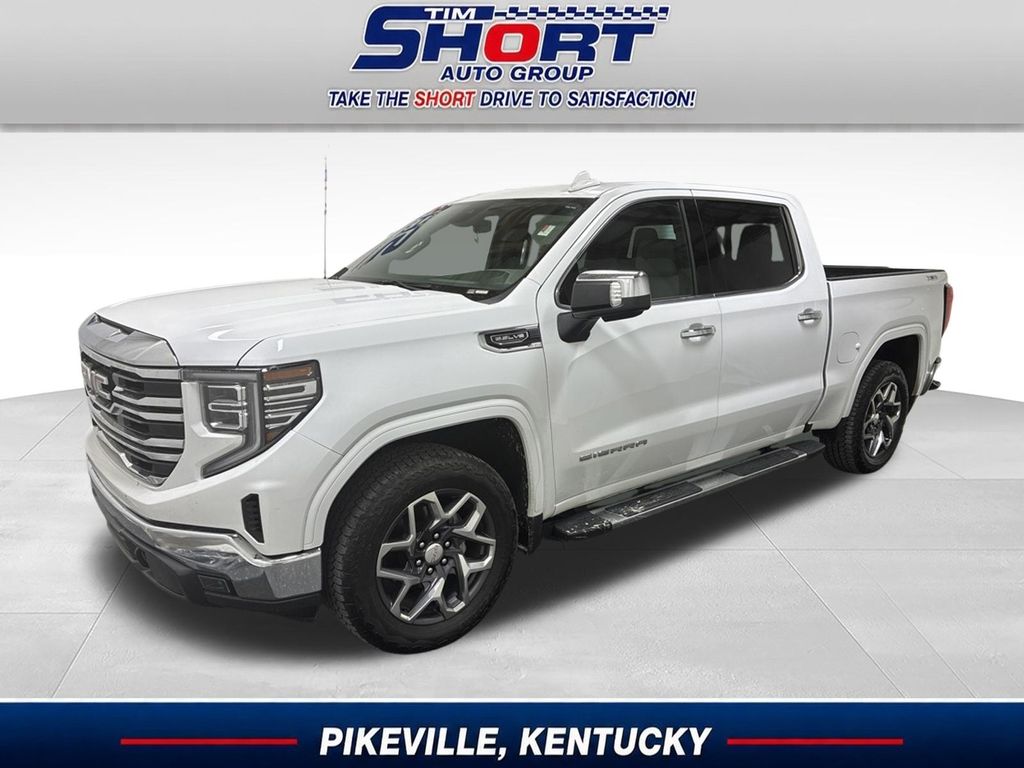 Summit White 2025 GMC Sierra 1500 Pickup Truck Four-Wheel Drive Automatic