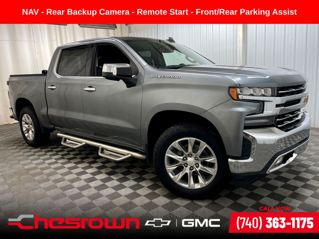 Gray (Satin Steel Metallic) 2021 Chevrolet Silverado 1500 Pickup Truck Four-Wheel Drive 8-Speed Automatic