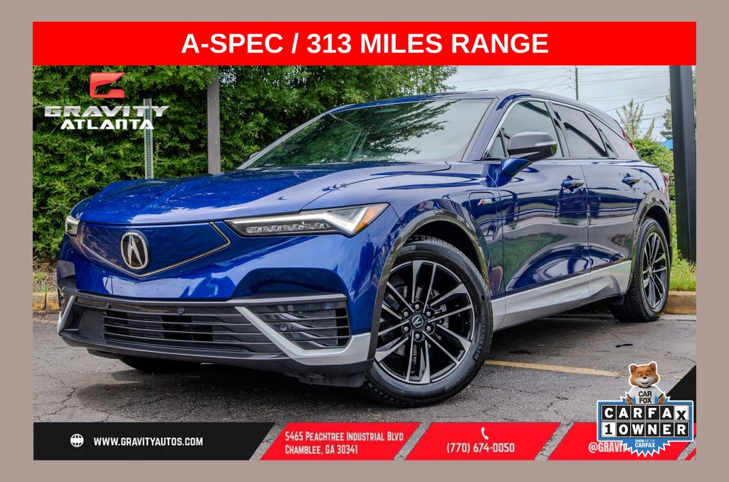 Blue 2024 Acura ZDX SUV / Crossover Rear-Wheel Drive Automatic