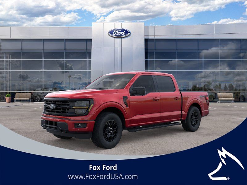 Ruby Red Metallic Tinted Clearcoat 2026 Ford F-150 Pickup Truck Four-Wheel Drive Automatic