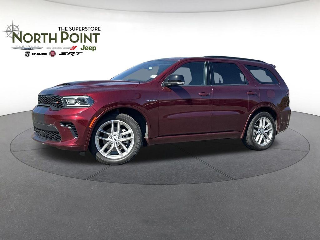 Octane Red Pearlcoat 2025 Dodge Durango SUV / Crossover All-Wheel Drive 8-Speed Automatic