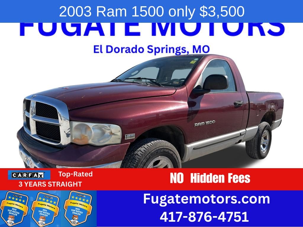 2003 Dodge RAM 1500 ST 4WD