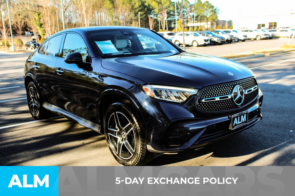 Used 2024 Blue Mercedes-Benz GLC 300 Coupe image 4