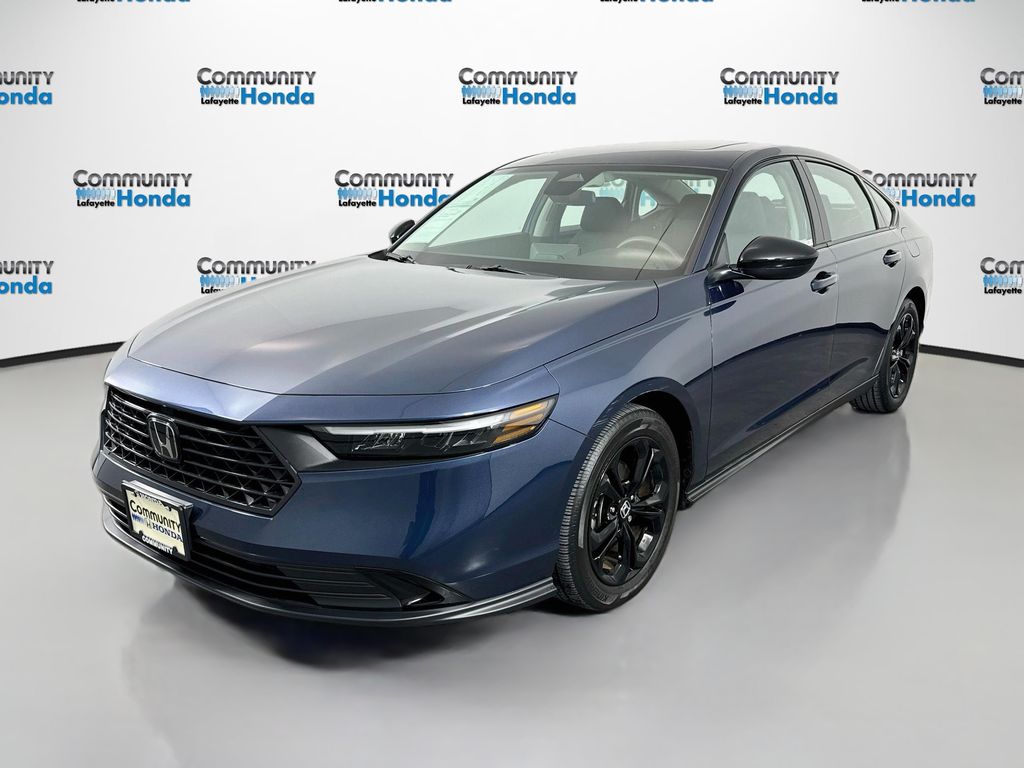 Blue 2025 Honda Accord Sedan Front-Wheel Drive Continuously Variable Transmission