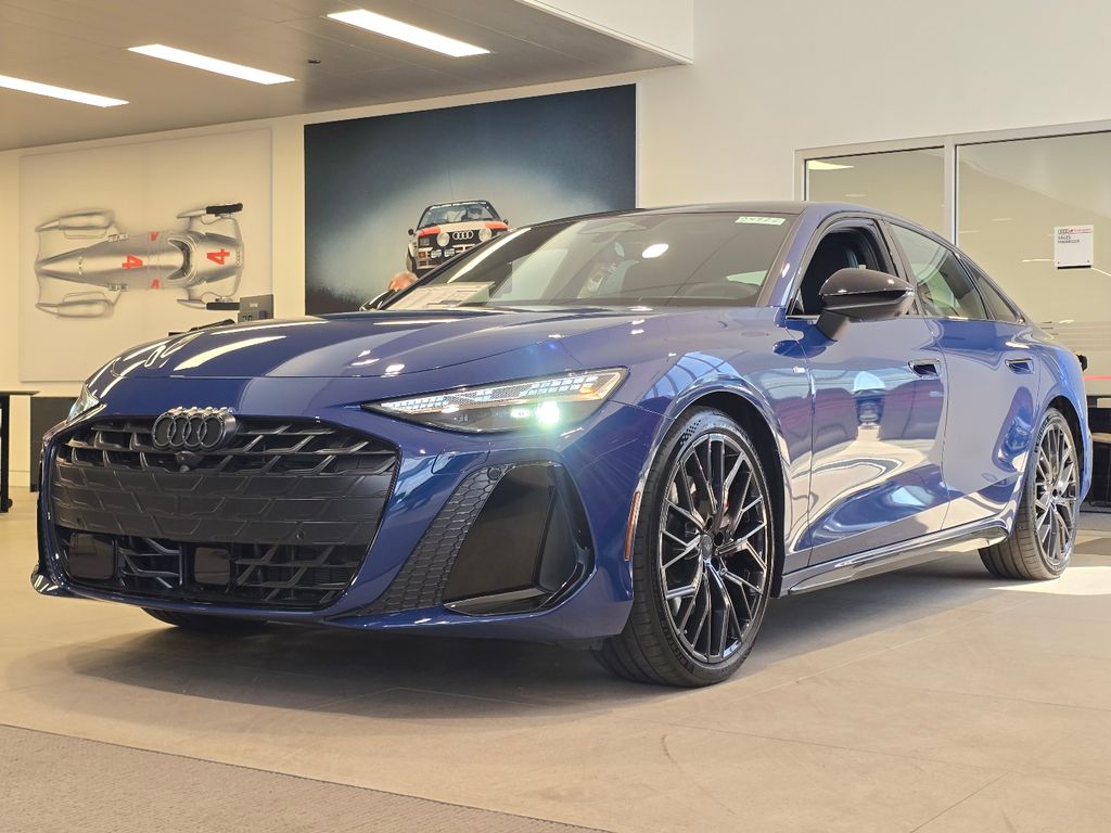 Ascari Blue Metallic 2026 Audi A6 Sedan All-Wheel Drive 7-Speed Automatic