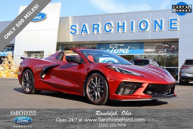used 2025 Chevrolet Corvette car, priced at $81,900