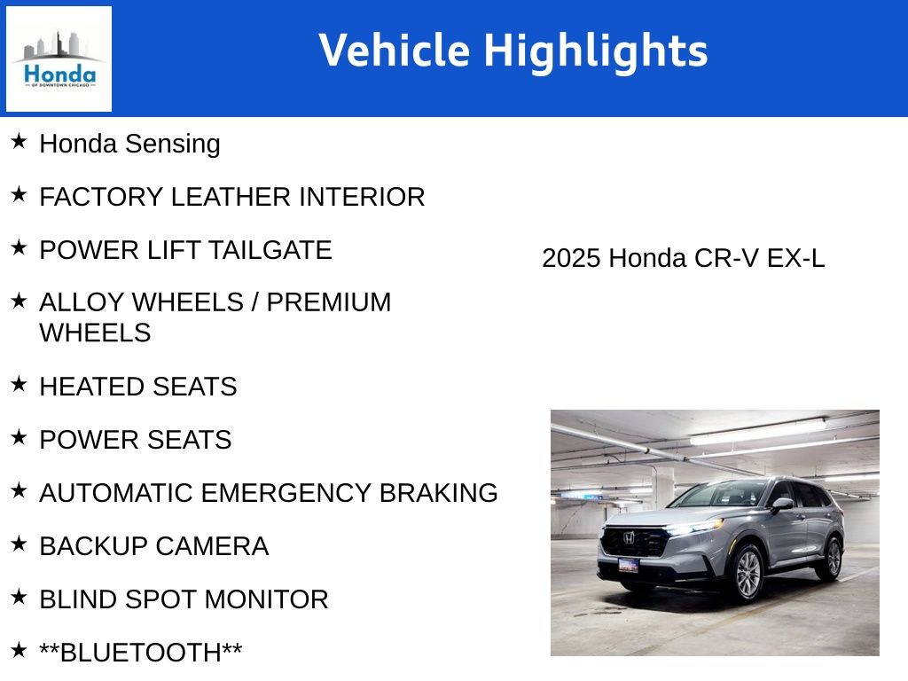 2025 Honda CR-V EX-L 7