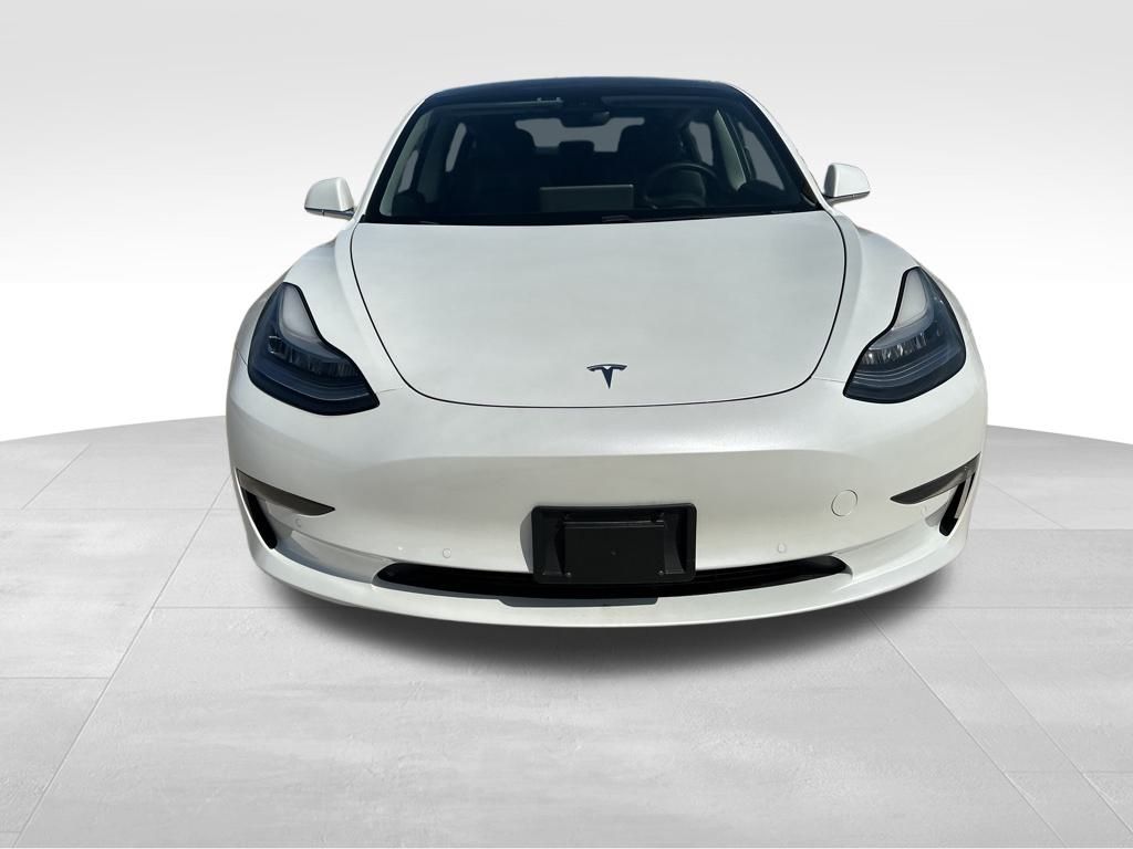 2020 Pearl White Multi-Coat Tesla Model 3 Standard RWD Sedan