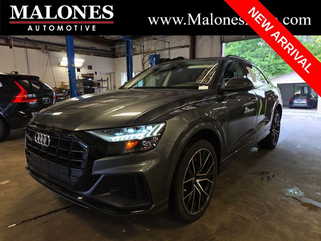 Daytona Gray Pearl Effect 2019 Audi Q8 SUV / Crossover All-Wheel Drive 8-Speed Automatic
