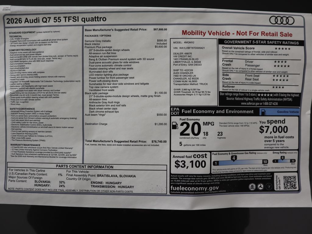 Thumbnail: 2026 Audi Q7 - 10