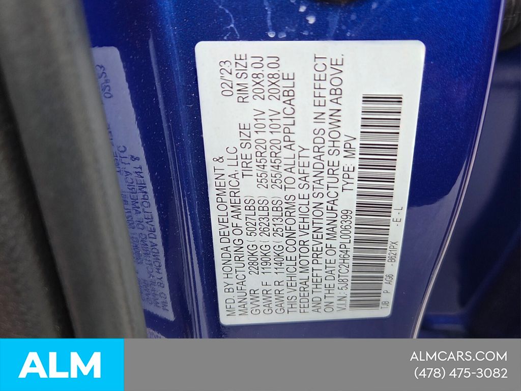 Used 2023 Blue Acura A-Spec Package image 7